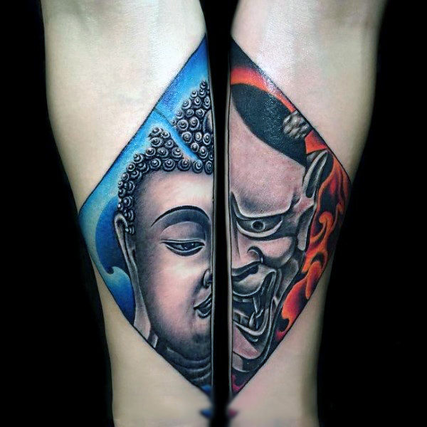 buddhistische tattoo 33