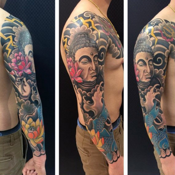 buddhistische tattoo 51