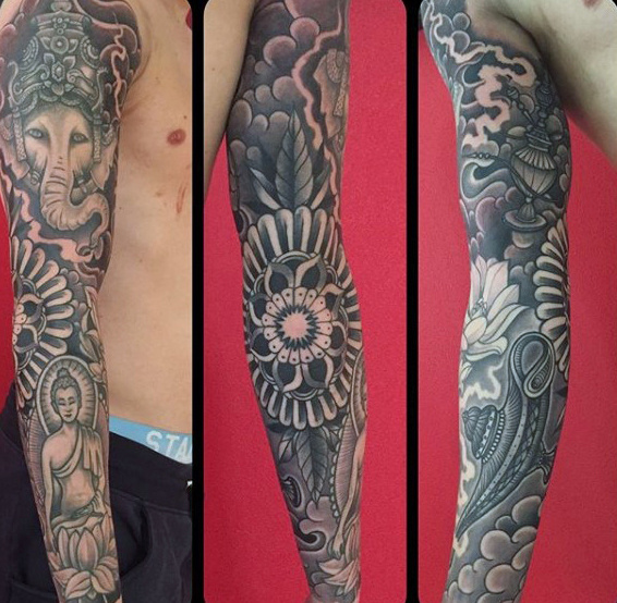 buddhistische tattoo 59