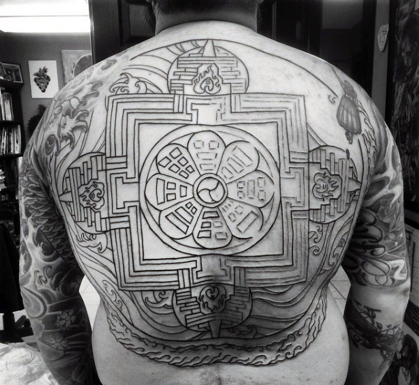 buddhistische tattoo 85