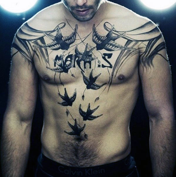 schlüsselbein tattoo 03