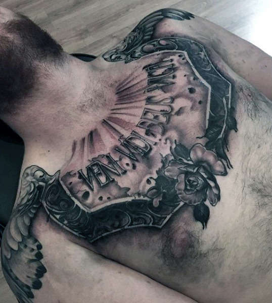 schlüsselbein tattoo 07