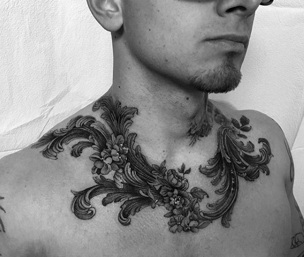 schlüsselbein tattoo 27