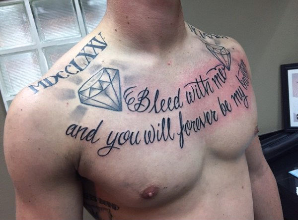 schlüsselbein tattoo 37