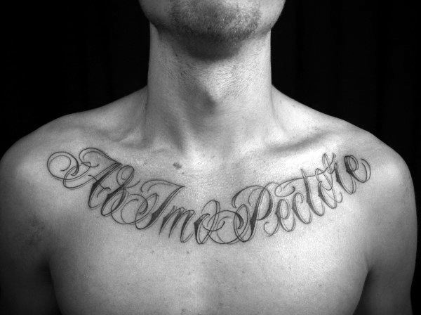 schlüsselbein tattoo 53
