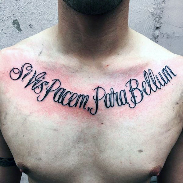 schlüsselbein tattoo 91
