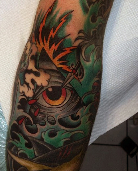 ellenbogen tattoo 115