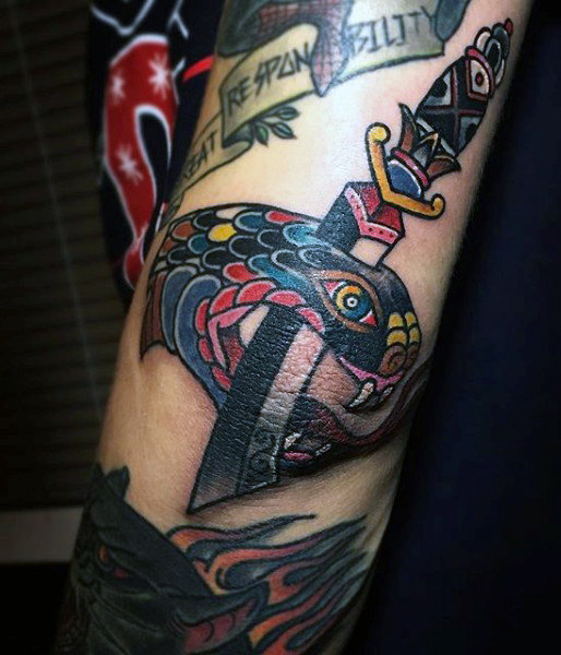 ellenbogen tattoo 163