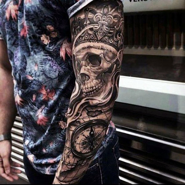 krone tattoo 113
