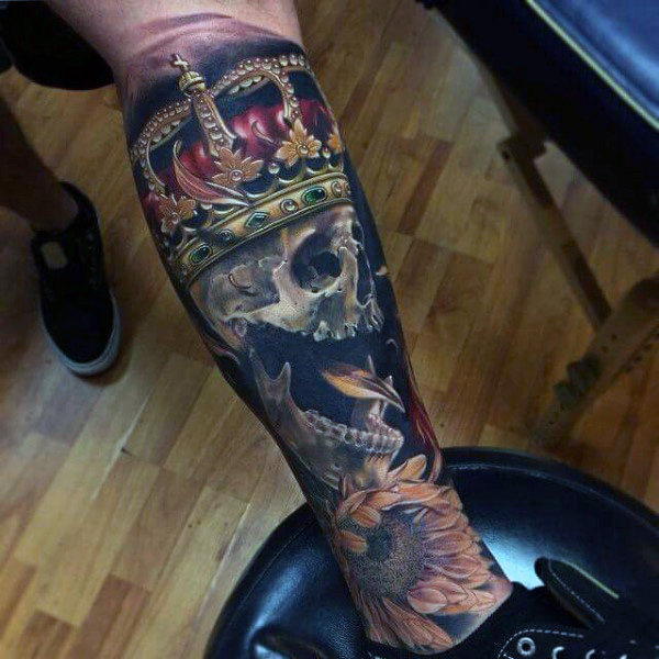 krone tattoo 171