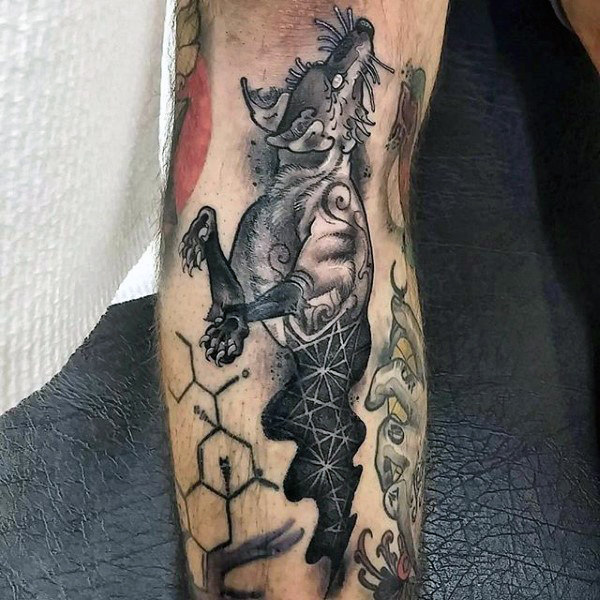 schienbein tattoo 03