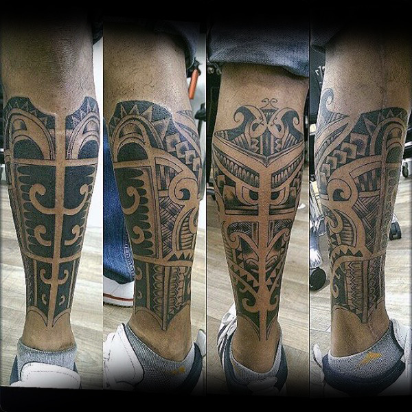 schienbein tattoo 09