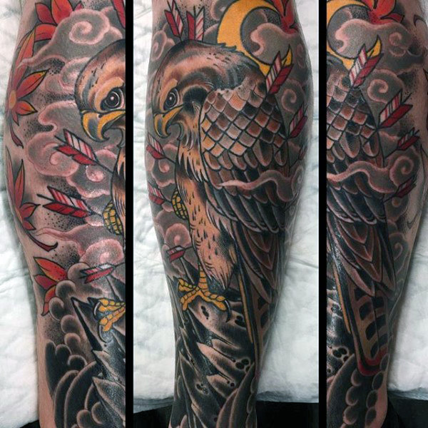 schienbein tattoo 103