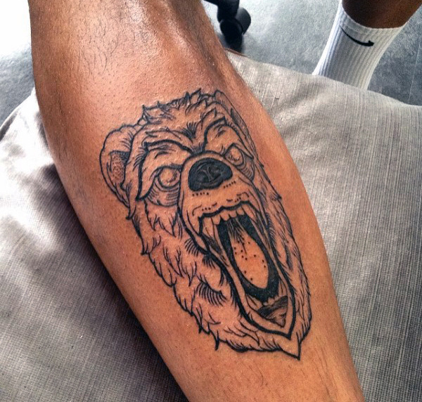 schienbein tattoo 113