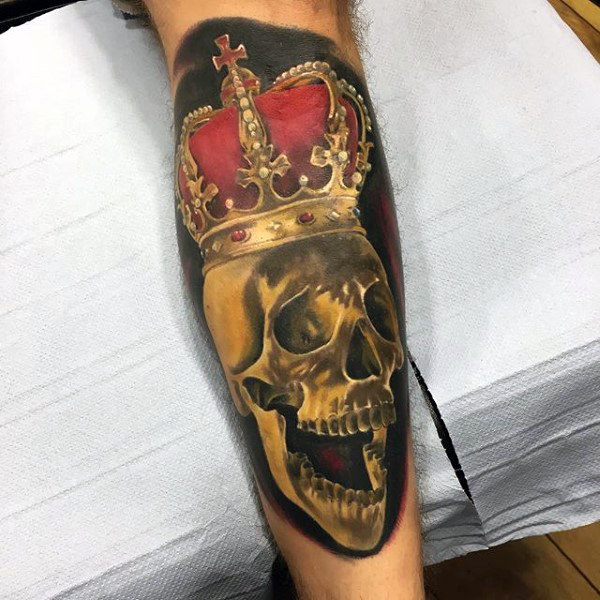 schienbein tattoo 125