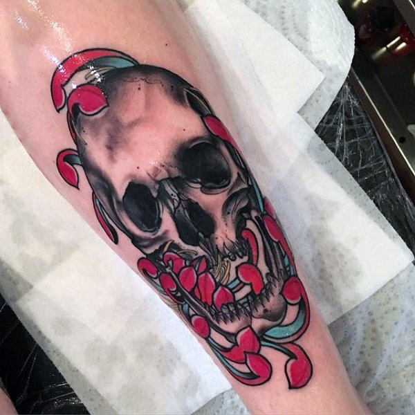 schienbein tattoo 127