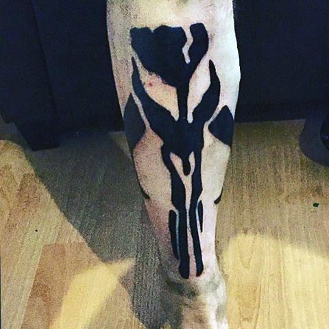 schienbein tattoo 137