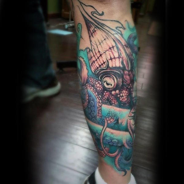 schienbein tattoo 139
