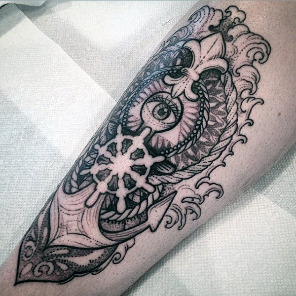schienbein tattoo 15