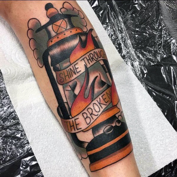 schienbein tattoo 39