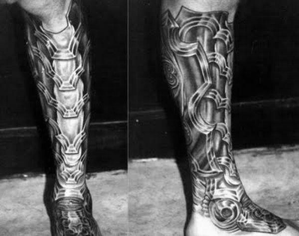 schienbein tattoo 47