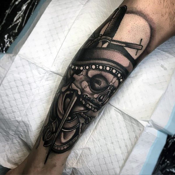 schienbein tattoo 49