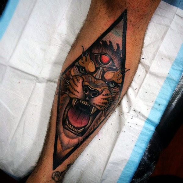 schienbein tattoo 53