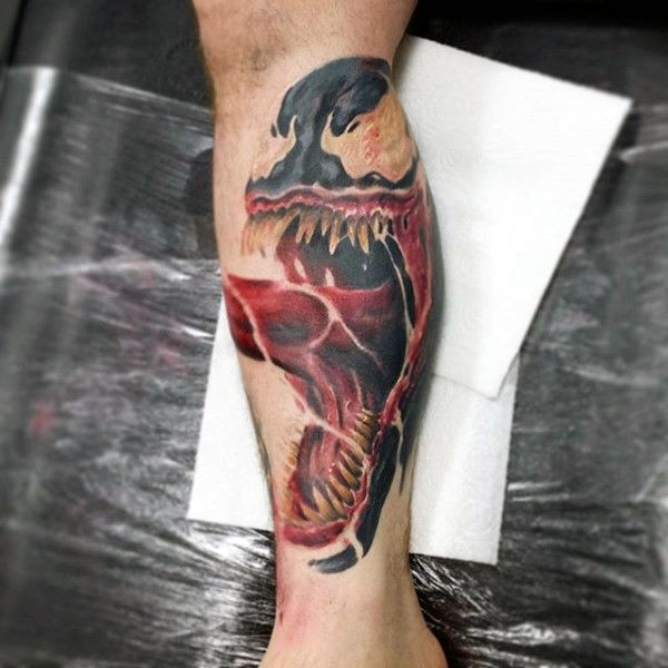 schienbein tattoo 65