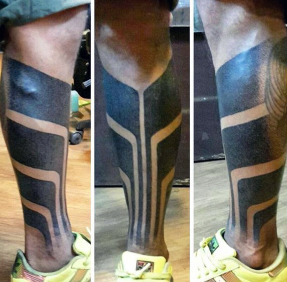 schienbein tattoo 73