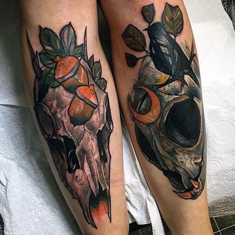 schienbein tattoo 95
