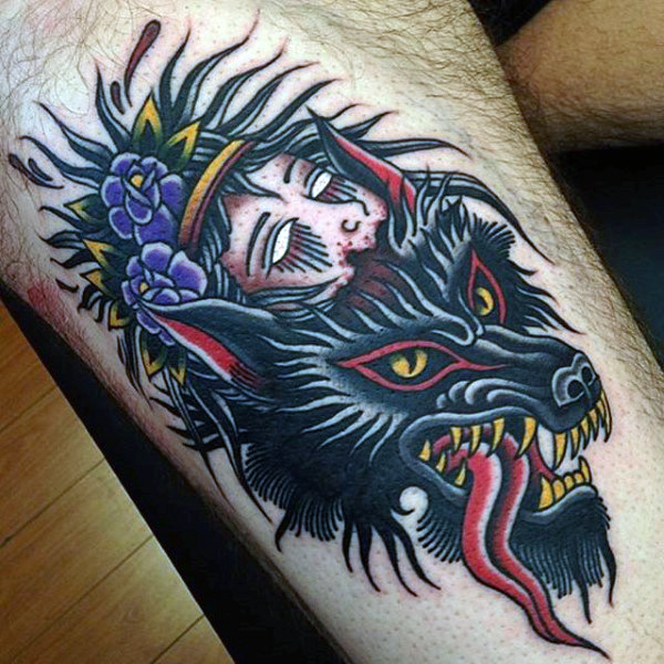 old school tattoo 187