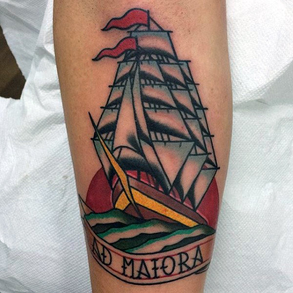 old school tattoo 45