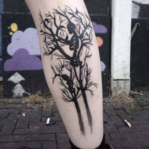 baum tattoo 1078