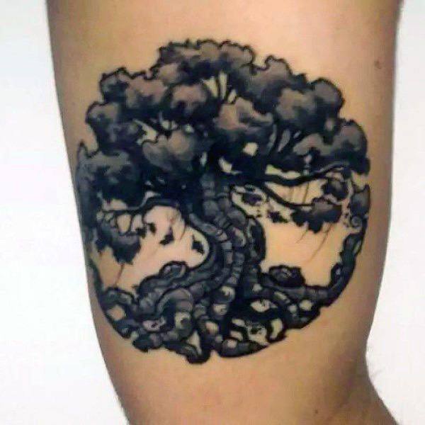 baum tattoo 1234