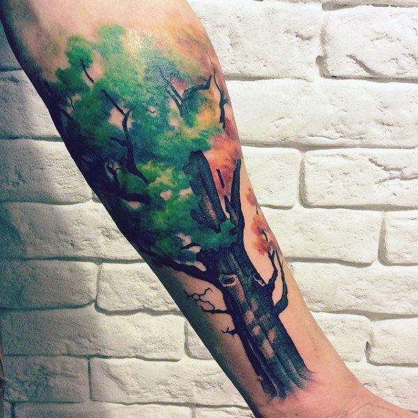 baum tattoo 129