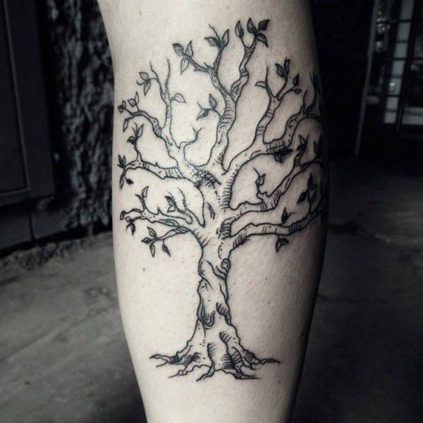 baum tattoo 857