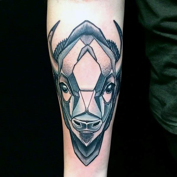 bison tattoo 03