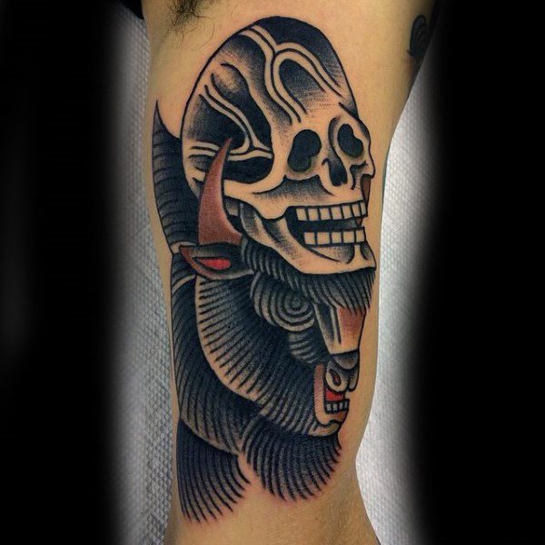 bison tattoo 109