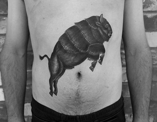 bison tattoo 119