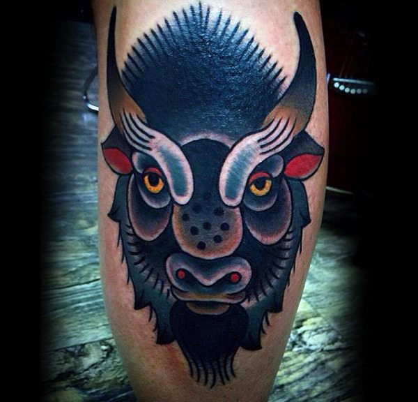 bison tattoo 13
