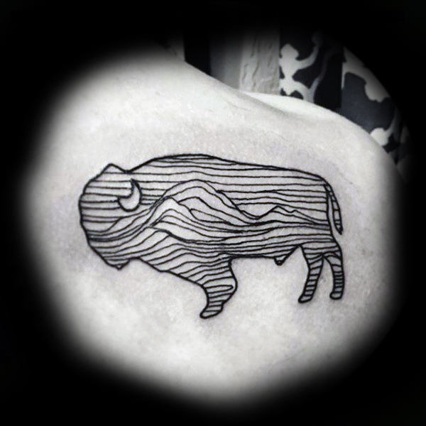 bison tattoo 15