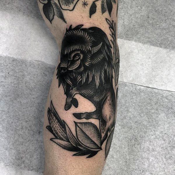 bison tattoo 43