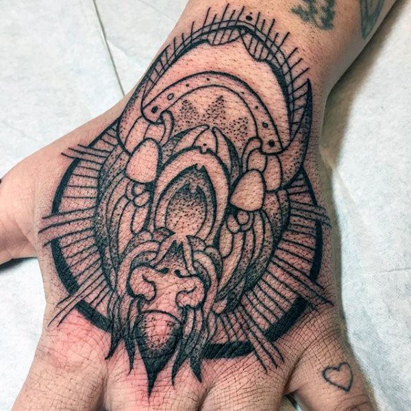 bison tattoo 59