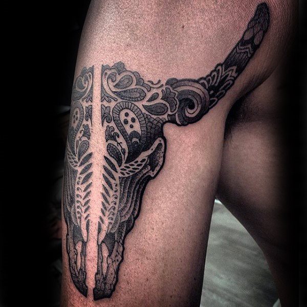 bison tattoo 67
