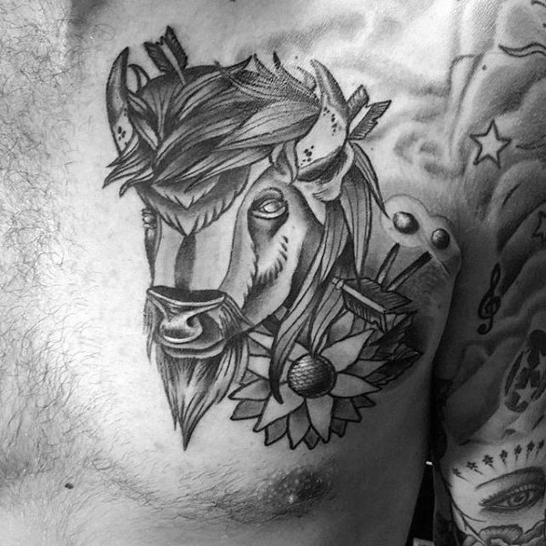 bison tattoo 73