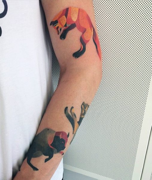 bison tattoo 81