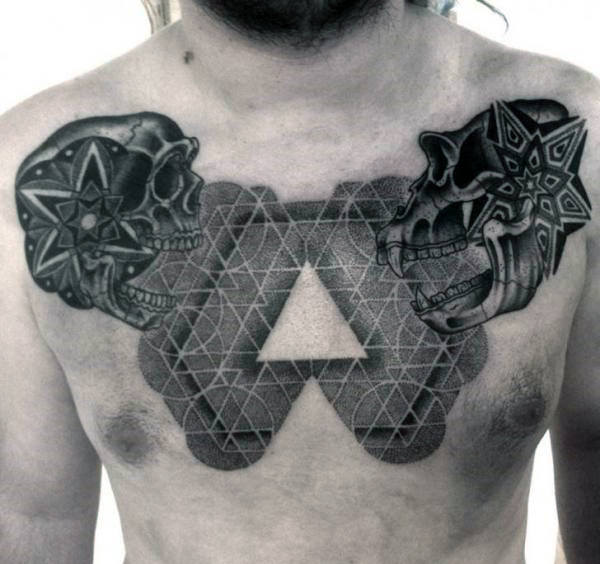 brust tattoo 1670