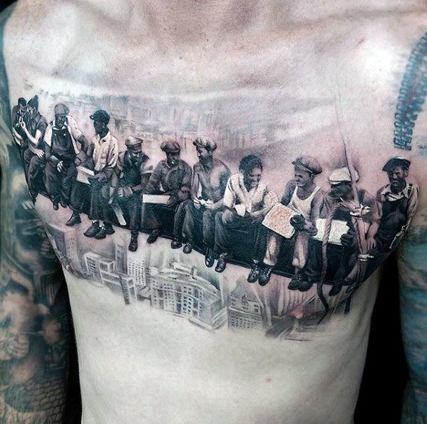 brust tattoo 198