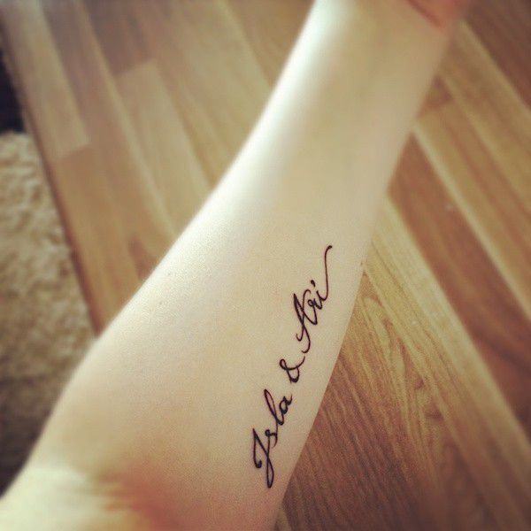 name tattoo 1146