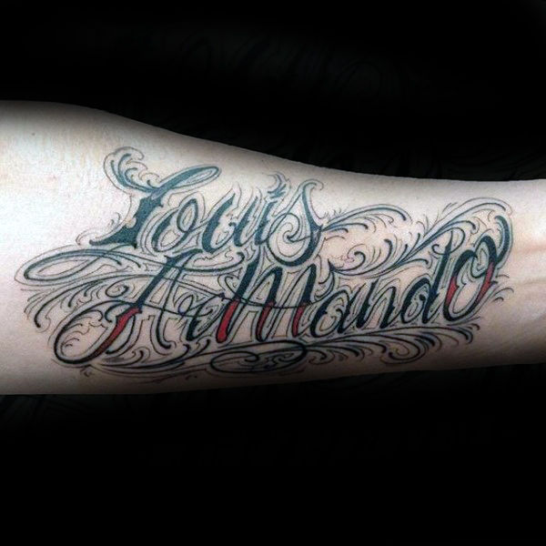 name tattoo 127